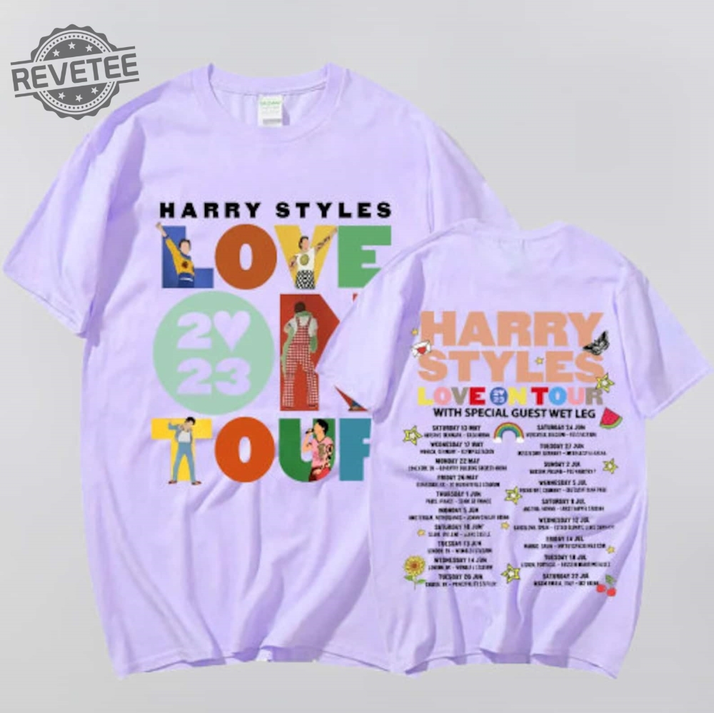 Harry Styles Love On Tour Shirt A Stylish Merch Shirt From Love On Tour Forever Unforgettable Moments From The Journey Of Love On Tour Unique