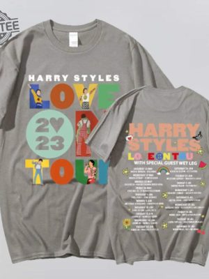 Harry Styles Love On Tour Shirt A Stylish Merch Shirt From Love On Tour Forever Unforgettable Moments From The Journey Of Love On Tour Unique revetee 3