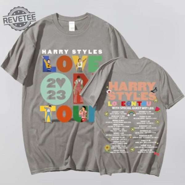 Harry Styles Love On Tour Shirt A Stylish Merch Shirt From Love On Tour Forever Unforgettable Moments From The Journey Of Love On Tour Unique revetee 3
