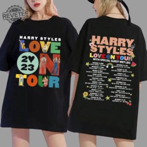 Harry Styles Love On Tour Shirt A Stylish Merch Shirt From Love On Tour Forever Unforgettable Moments From The Journey Of Love On Tour Unique revetee 4