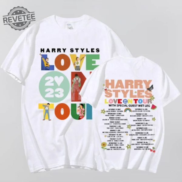 Harry Styles Love On Tour Shirt A Stylish Merch Shirt From Love On Tour Forever Unforgettable Moments From The Journey Of Love On Tour Unique revetee 5