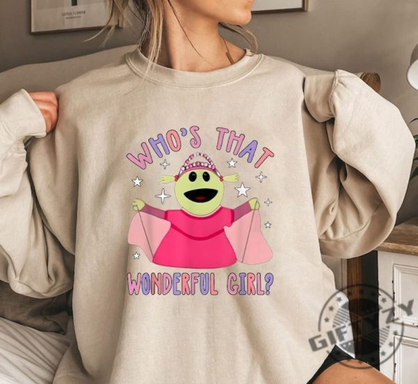 Nanalan Whos That Wonderful Girl Retro Shirt Nanalan Sweatshirt Nanalan Merch Nanalan Cartoon Hoodie Nanalan Meme Tshirt Cartoon Shirt giftyzy 2