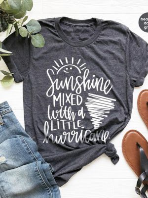 Hurricane Shirt Vacation Graphic Tee Sunshine Shirt Funny T Shirt Summer Shirt Sarcastic Gifts Nature T Shirt Shirt For Women Unique revetee 5