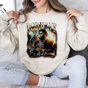 Rod Wave Nostalgia 90S Rap Music Shirt Bootleg Vintage Y2k Sweatshirt Retro Tour 2023 Concert Tickets Unisex Gift For Fan Unique revetee 4