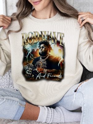 Rod Wave Nostalgia 90S Rap Music Shirt Bootleg Vintage Y2k Sweatshirt Retro Tour 2023 Concert Tickets Unisex Gift For Fan Unique revetee 4