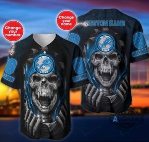 personalized detroit lions vampire skull baseball jersey shirt all over printed lions away jerseys near me 2023 football nfl gift for fans laughinks 1