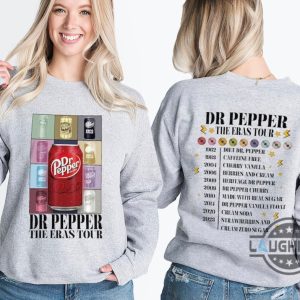 dr pepper shirt sweatshirt hoodie mens womens taylor swifties version peppers cans the eras tour tshirt soft drink shirts soda logo tee laughinks 2