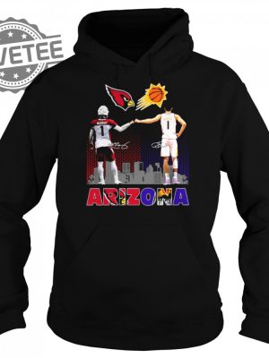 Arizona Sport Arizona Cardinals Kyler Murray And Phoenix Suns Devin Booker Signatures Shirt Sweatshirt Hoodie Tanktop Long Sleeve Shirt Unique revetee 4