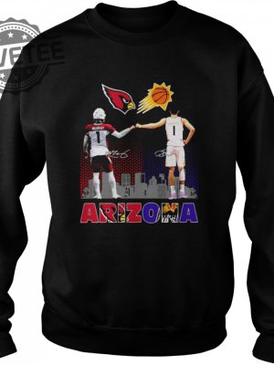 Arizona Sport Arizona Cardinals Kyler Murray And Phoenix Suns Devin Booker Signatures Shirt Sweatshirt Hoodie Tanktop Long Sleeve Shirt Unique revetee 5