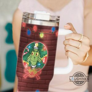 40oz grinch tumbler lights up grinch cup merry grinchmas stainless steel stanley cup how the grinch stole christmas gift 40 oz xmas travel mugs laughinks 1 1