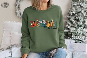 Disneyland The Original Sweatshirt Mickey Disneyland Shirt Mickey And Friends Shirt Disneyland Shirt Disney Shirt For Women Men Hoodie Sweatshirt Unique revetee 2