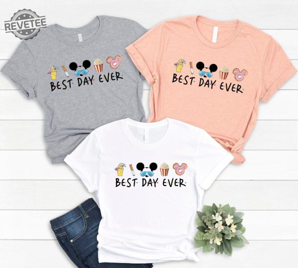 Best Day Ever Shirt Disney Shirt Disney Matching Shirts Disney Trip Shirt Disney Vacation Shirt Disney Family Shirts Mickey Shirt Hoodie Sweatshirt Unique revetee 1