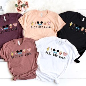 Best Day Ever Shirt Disney Shirt Disney Matching Shirts Disney Trip Shirt Disney Vacation Shirt Disney Family Shirts Mickey Shirt Hoodie Sweatshirt Unique revetee 3