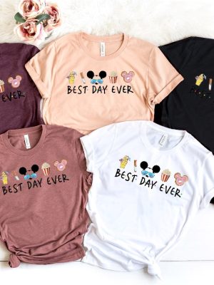 Best Day Ever Shirt Disney Shirt Disney Matching Shirts Disney Trip Shirt Disney Vacation Shirt Disney Family Shirts Mickey Shirt Hoodie Sweatshirt Unique revetee 3