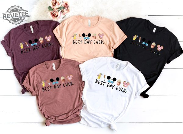 Best Day Ever Shirt Disney Shirt Disney Matching Shirts Disney Trip Shirt Disney Vacation Shirt Disney Family Shirts Mickey Shirt Hoodie Sweatshirt Unique revetee 3