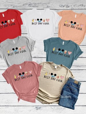 Best Day Ever Shirt Disney Shirt Disney Matching Shirts Disney Trip Shirt Disney Vacation Shirt Disney Family Shirts Mickey Shirt Hoodie Sweatshirt Unique revetee 4