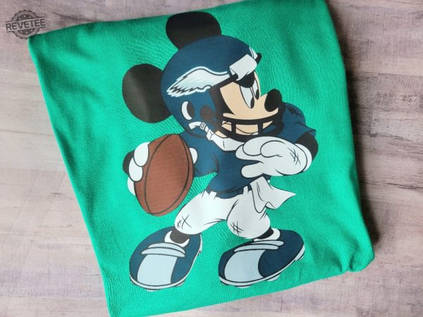 Nfl Football Inspired Mickey Mouse Shirt Or Sweatshirt Men Women Kids Toddlers Hoodie Sweatshirt Unique revetee 1