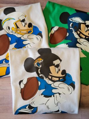 Nfl Football Inspired Mickey Mouse Shirt Or Sweatshirt Men Women Kids Toddlers Hoodie Sweatshirt Unique revetee 5