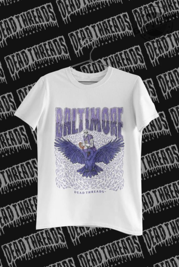 Baltimore Football V2 Shirt Dead Threads Hoodie Basketball Tshirt Nfl Sweatshirt Trendy Shirt giftyzy 1