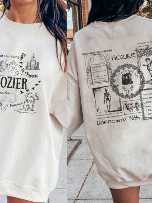 Hozier Unreal Unearth List 2023 Shirt Hozier Music Shirt No Grave Can Hold My Body Down Hozier In A Week Shirt Hozier Unisex Gift Hoodie Unique revetee 2