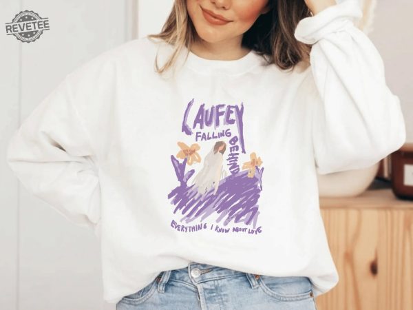 Laufey Tour 2023 Sweatshirt Laufey Tour 2023 Hoodie Laufey Tour 2023 Shirt Falling Behind Shirt Everything I Know About Love Unique revetee 1