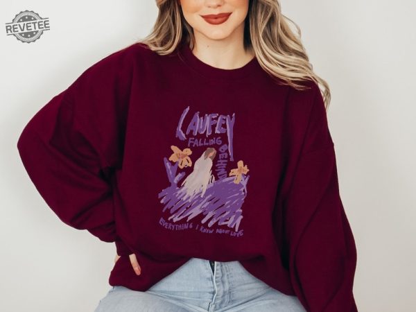 Laufey Tour 2023 Sweatshirt Laufey Tour 2023 Hoodie Laufey Tour 2023 Shirt Falling Behind Shirt Everything I Know About Love Unique revetee 5