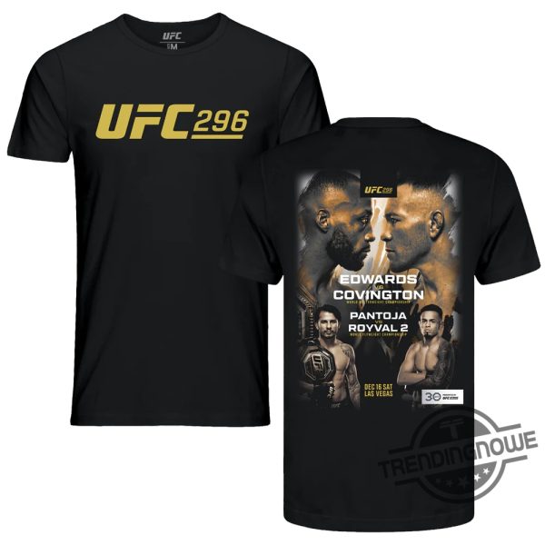 Ufc 296 Edwards Vs Covington Event Shirt trendingnowe 1