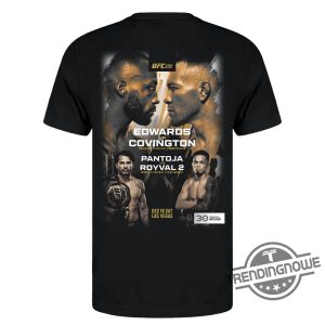 Ufc 296 Edwards Vs Covington Event Shirt trendingnowe 2