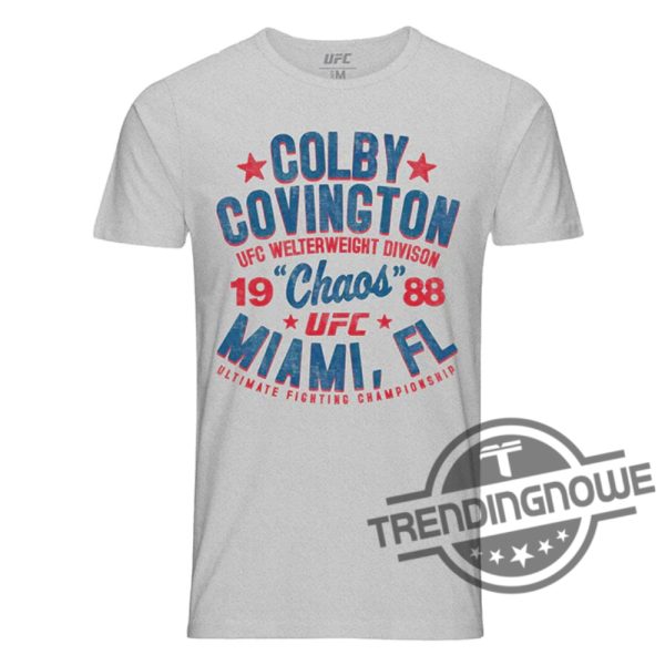 Ufc Colby Chaos Covington Shirt trendingnowe 1