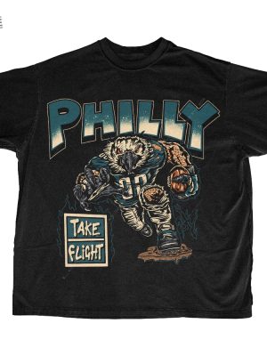 Philadelphia Football T Shirt Vintage Philadelphia Graphic T Shirt Unique revetee 4