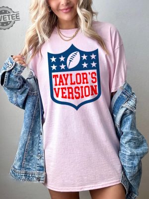 Taylors Version Nfl Shirt Travis Kelce Merch Travis And Taylor Kelce Sweatshirt Chiefs Taylors Version Shirt Travis Kelce Football Unique revetee 2