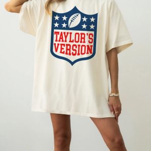 Taylors Version Nfl Shirt Travis Kelce Merch Travis And Taylor Kelce Sweatshirt Chiefs Taylors Version Shirt Travis Kelce Football Unique revetee 3
