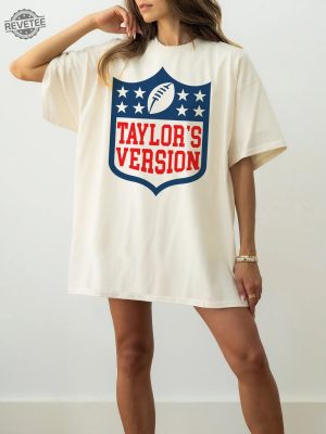 Taylors Version Nfl Shirt Travis Kelce Merch Travis And Taylor Kelce Sweatshirt Chiefs Taylors Version Shirt Travis Kelce Football Unique revetee 3