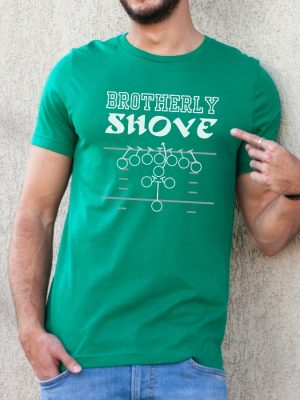 Brotherly Shove Shirt Tush Push Shirt Philadelphia Eagles Shirt Philly Shirt Kelly Green Eagles Tee Retro Eagles Jalen Hurts Shirt Unique revetee 2