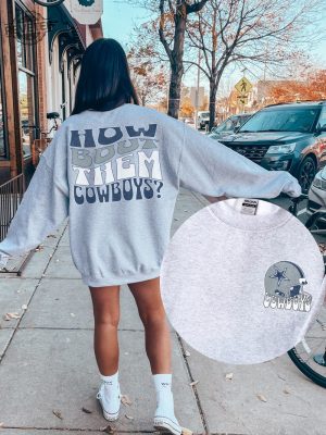 Dallas Sweatshirt Cowboys Fan Crewneck Sweatshirt Womens Dallas Shirt Distressed Dallas Sweatshirt Cowboys Gift Dallas Texas Unique revetee 2