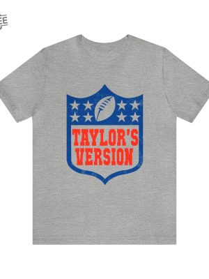 Taylors Version Football Shirt Go Taylors Boyfriend Shirt Travis Kelce Shirt Funny Football Shirt Unique revetee 3