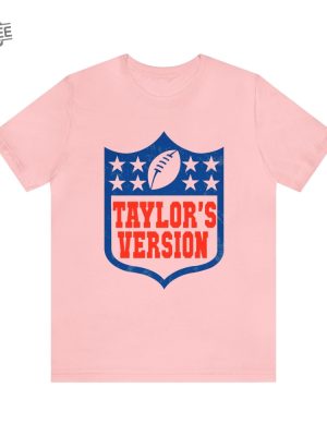 Taylors Version Football Shirt Go Taylors Boyfriend Shirt Travis Kelce Shirt Funny Football Shirt Unique revetee 4