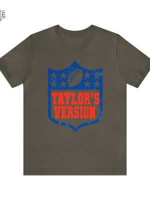 Taylors Version Football Shirt Go Taylors Boyfriend Shirt Travis Kelce Shirt Funny Football Shirt Unique revetee 5