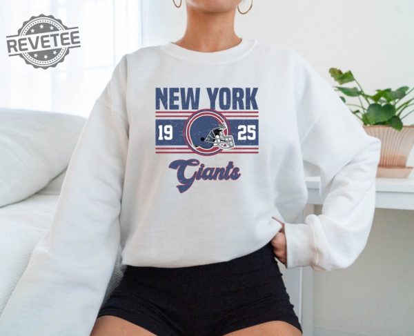 New York Giants Shirt New York Giants Sweatshirt New York Giants Crewneck New York Giants Gift New York Giants Tee Nfl Shirt Unique revetee 2