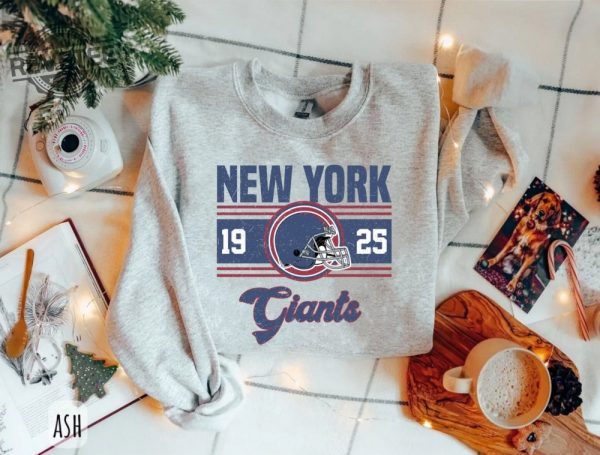 New York Giants Shirt New York Giants Sweatshirt New York Giants Crewneck New York Giants Gift New York Giants Tee Nfl Shirt Unique revetee 4