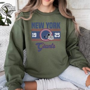 New York Giants Shirt New York Giants Sweatshirt New York Giants Crewneck New York Giants Gift New York Giants Tee Nfl Shirt Unique revetee 5