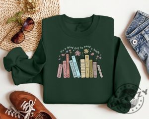 Its A Good Day To Read A Book Shirt Teacher Teach Hoodie Bookish Sweatshirt Book Lover Teacher Tshirt School Librarian Shirt giftyzy 2