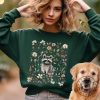 Cottagcore Raccoon Shirt Cottage Core Hoodie Trash Panda Tshirt Raccoon Lover Gift Cottagecore Crewneck Sweatshirt Nature Loving Retro Nature Shirt giftyzy 6