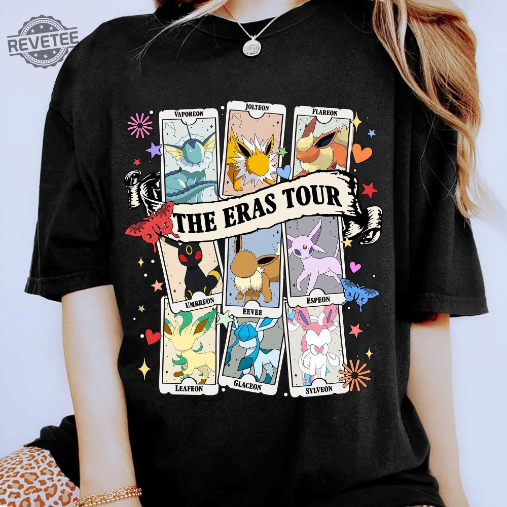 Eevee Evolution T Shirts! Variations Inside!