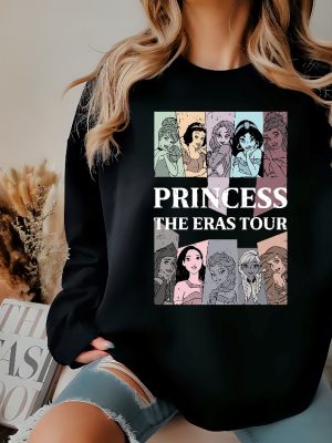 Princess Era Tour Shirt Disney Princess Characters Shirt Disney Princess Tour Shirt Disney Girl Trip Shirt Disneyland Shirt Unique revetee 3