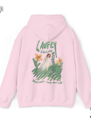 Laufey Fanmade Hoodie Falling Behind Unisex Heavy Blend Hooded Sweatshirt Unique revetee 4