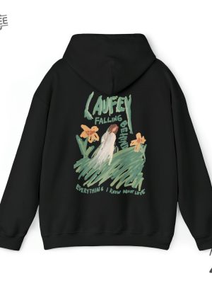 Laufey Fanmade Hoodie Falling Behind Unisex Heavy Blend Hooded Sweatshirt Unique revetee 7