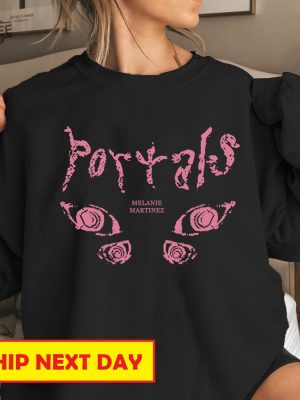 Retro Portals Tour 2023 Shirt Melanie Martinez Tour Sweatshirt Melanie Merch Portals Album Shirt Gift For Melanie Martinez Lovers Unique revetee 2