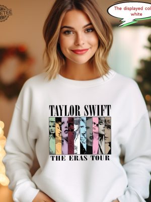 Taylor The Eras Tour Sweatshirt Swiftie Merch Sweatshirt Vintage The Eras Tour 2023 Midnights Concert Shirt Tour 2023 Sweatshirt Unique revetee 4