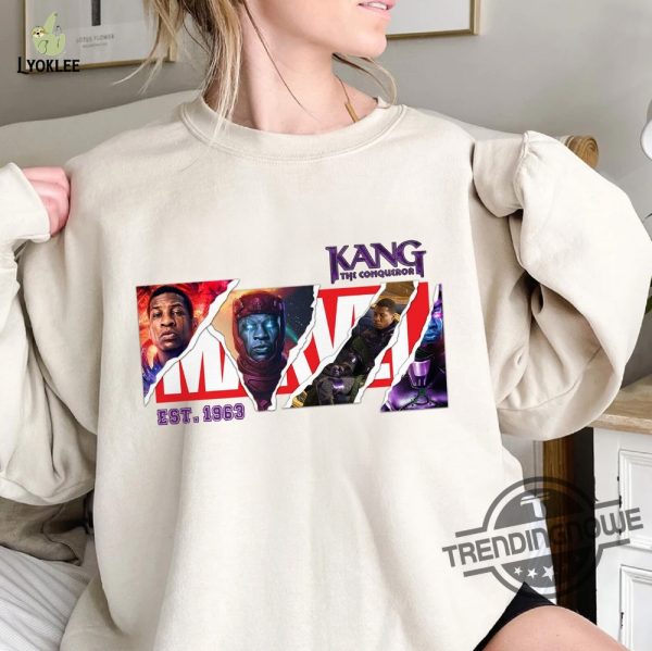 Kang The Conqueror 1963 Shirt Kang The Conqueror Shirt Kang The Conqueror Sweatshirt Jonathan Majors Est 1963 Shirt The Wasp Shirt trendingnowe 1